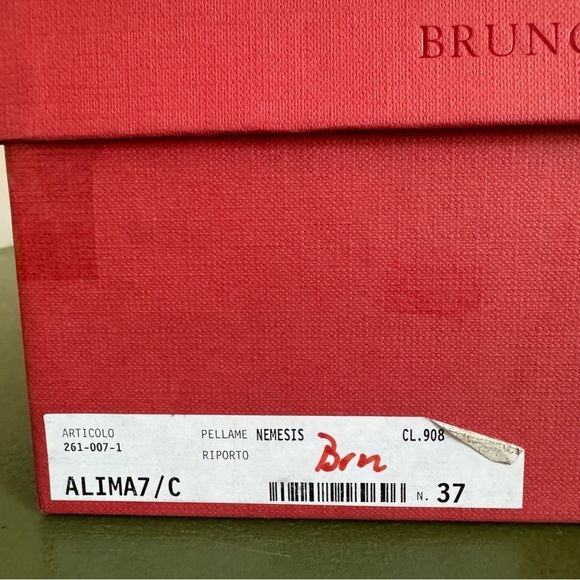 NWT Bruno Ricci for Diane B ALIMA Chunky Loafers in Brown Snake Leather *Italy* - Picture 12 of 14